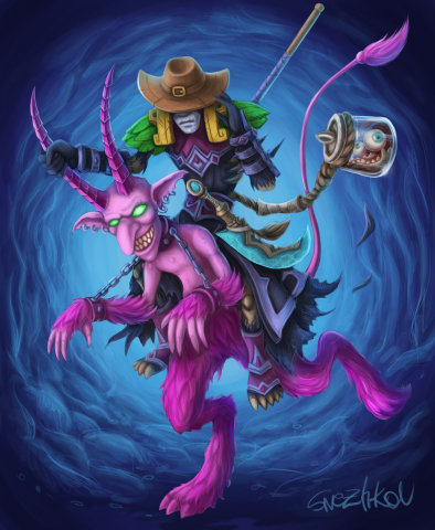 Морако и розовый бес