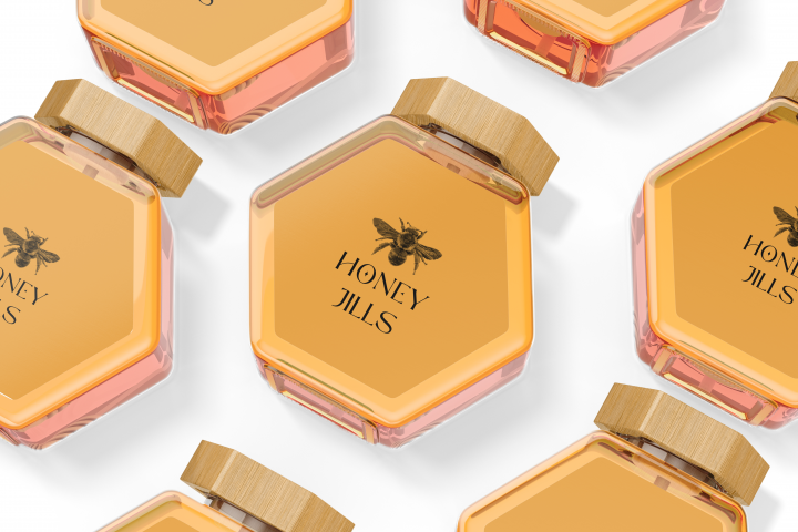 Разработка логотипа для производителя мёда