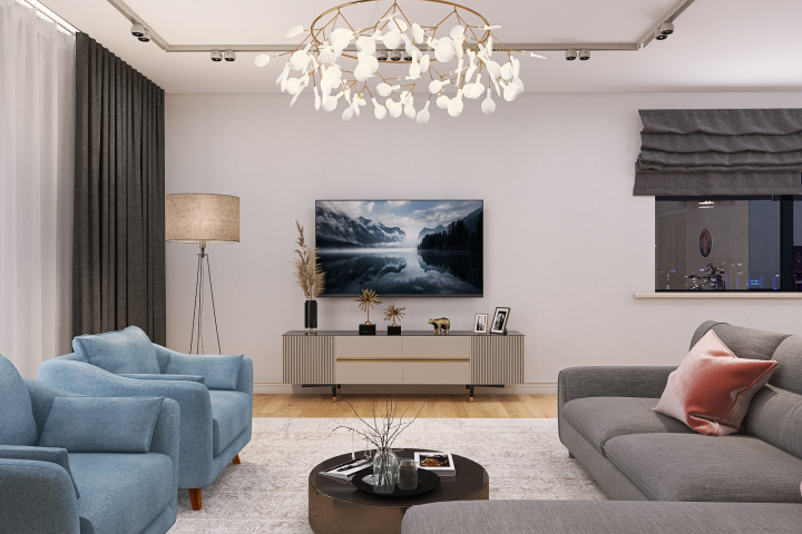 Кухня-гостиная Павловск