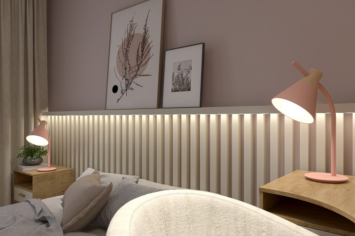 Спальня ЖК "Юнтолово"