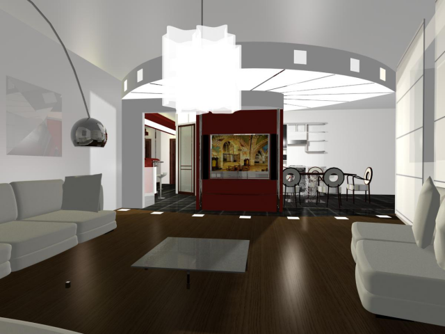 Квартира для американца-гостиная