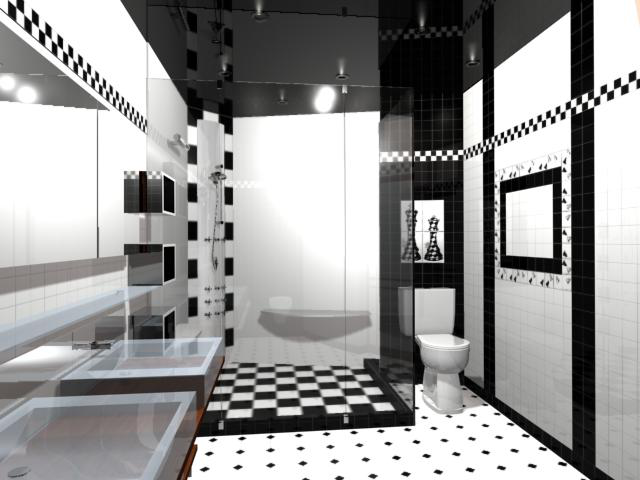 Квартира для американца-ванная