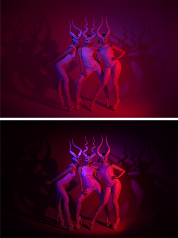 Студийная ретушь До/После