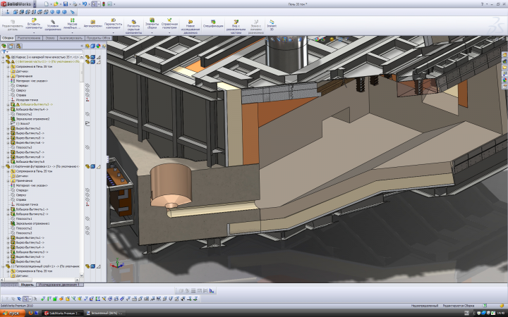 Промышленные печи для машиностроения и металлургии