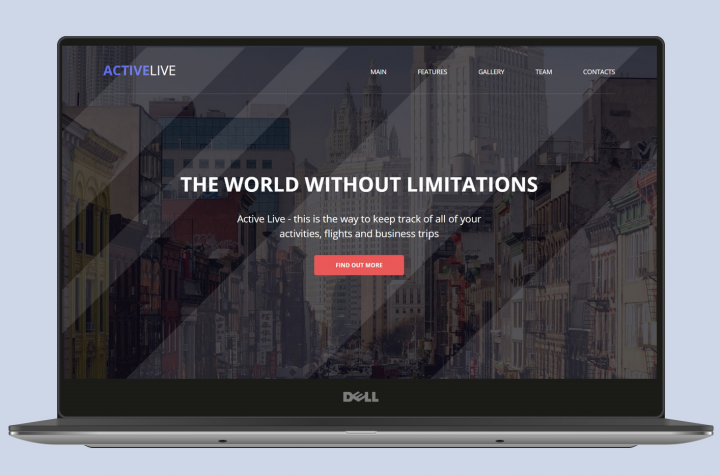 Landing Page - Active Live