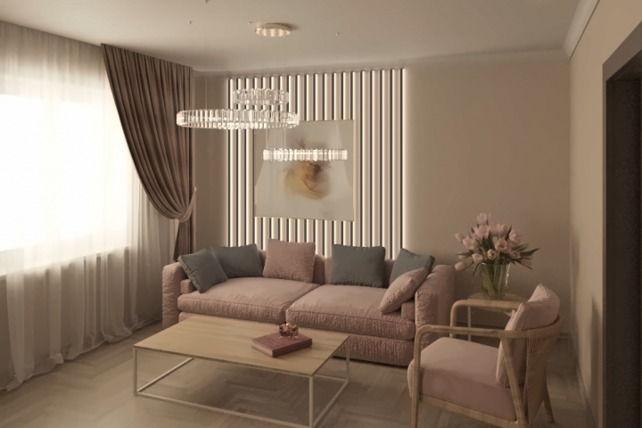 Гостинная минимализм