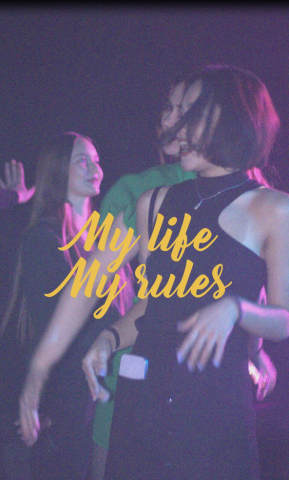 Backstage с вечеринки "My life - My rules"