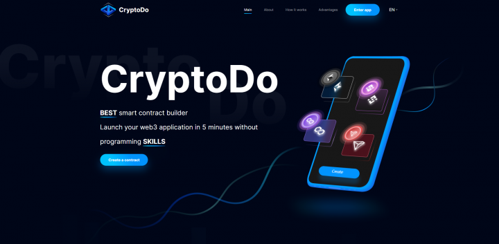 Конструктор смарт контрактов на Binance Smart Chain и Etherium&#