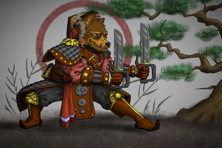 Кунг-фу пес.