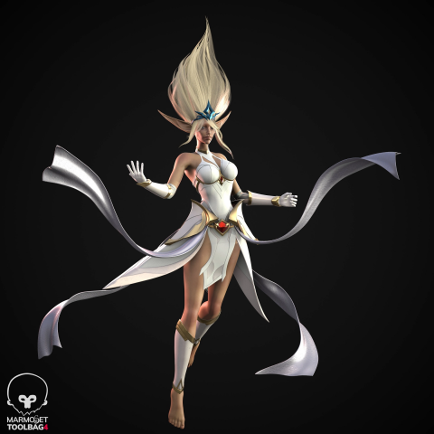 "League of legends Janna (FAN ART)"