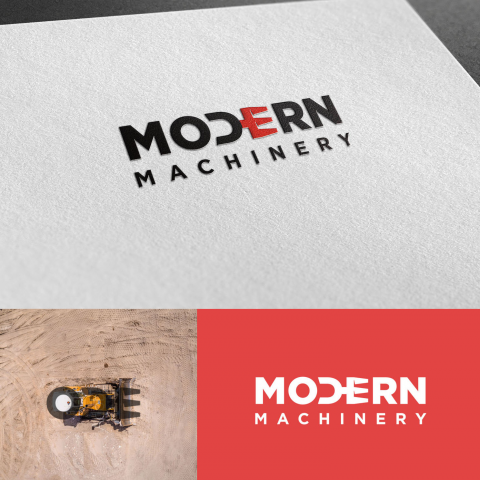 Разработка логотипа "Modern machinery"
