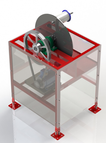Узел намотки периодического профиля (обмотчика)