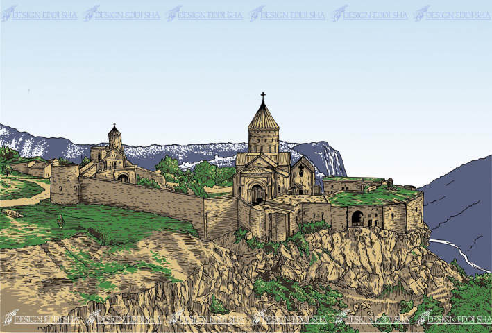 Монастырь, гора Арарат