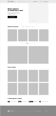 Прототипирование интернет-магазина