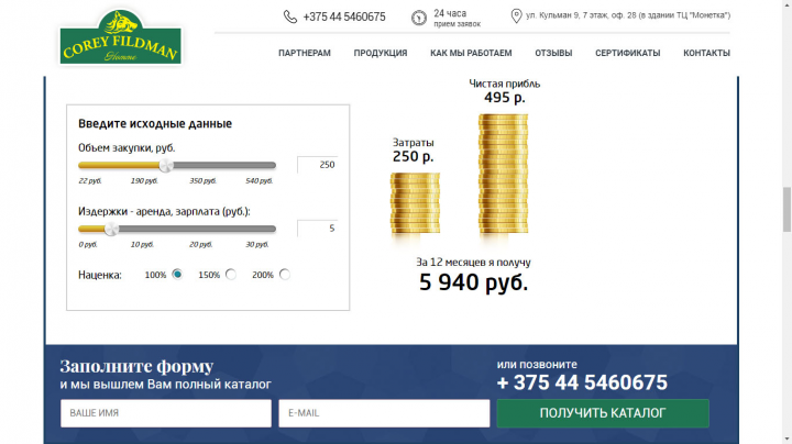 Исправления в интернет-магазине на CMS Santafox