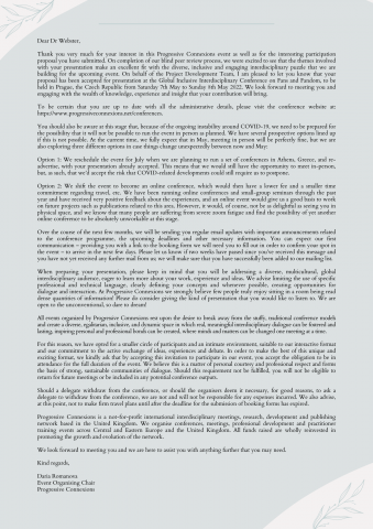 [English] Оповещение о принятии научной статьи на конференцию