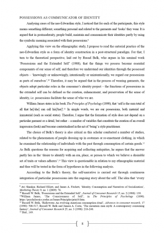[English] Выдержка из диплома по направлению "Теория Моды"