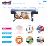 E-commerce for printing agency in Australia, Brisbane.
