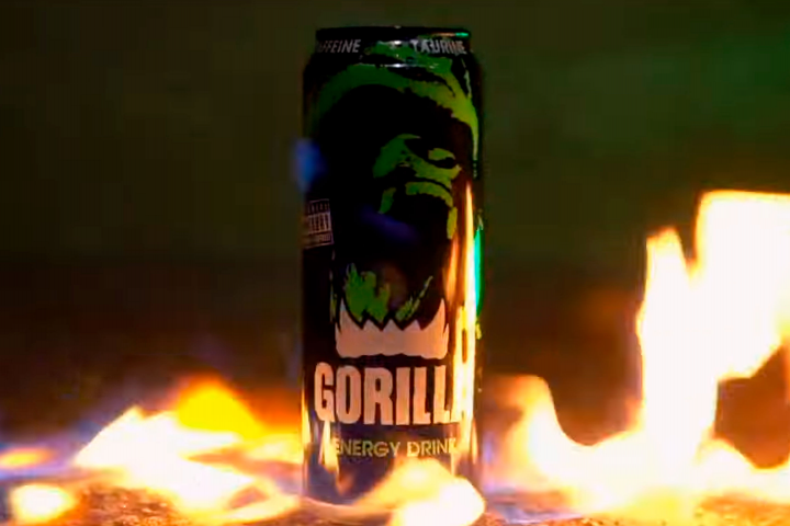 Рекламный ролик Gorilla Energy