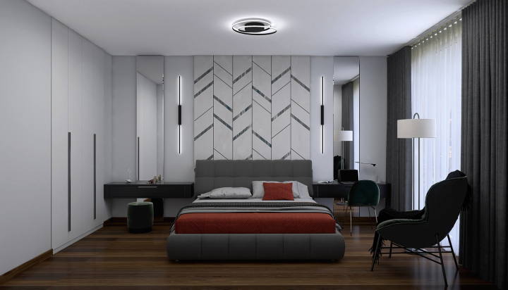 Дизайн интерьера спальни