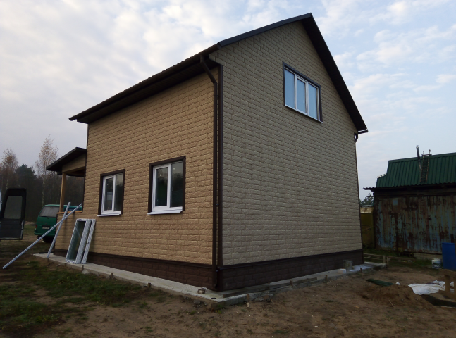 Каркасный дом 6х7