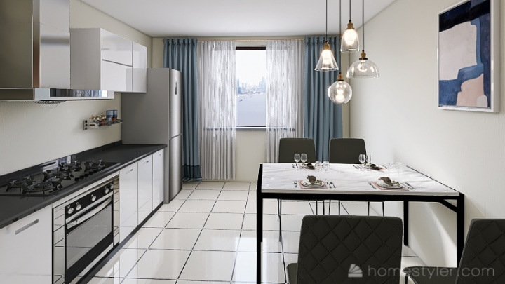 Дизайн концепция кухни