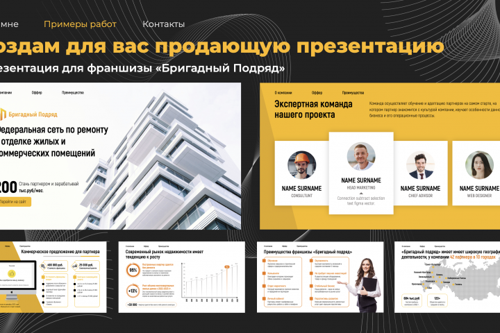 Создание продающей презентации