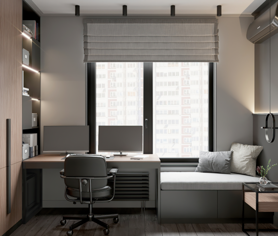 Дизайн-проект однокомнатной квартиры для молодого человека