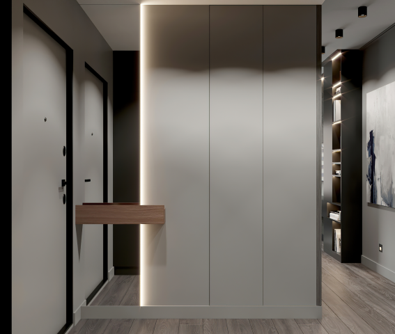 Дизайн-проект однокомнатной квартиры для молодого человека