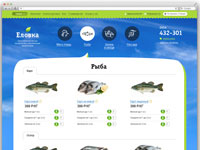 Дизайн интернет-магазина "Еловка"