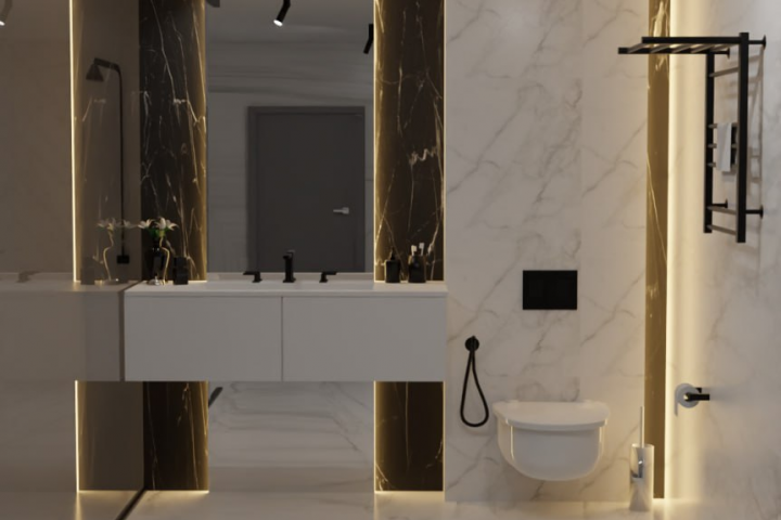 Санузел с душем