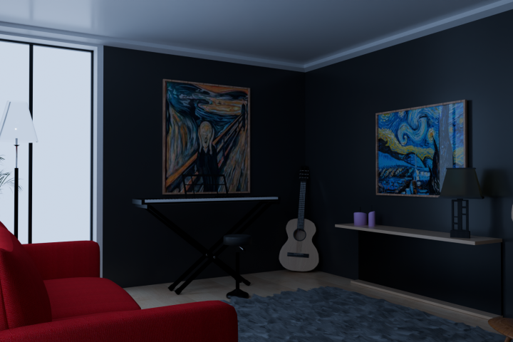 Комната музыканта