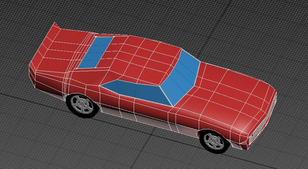 Low poly car