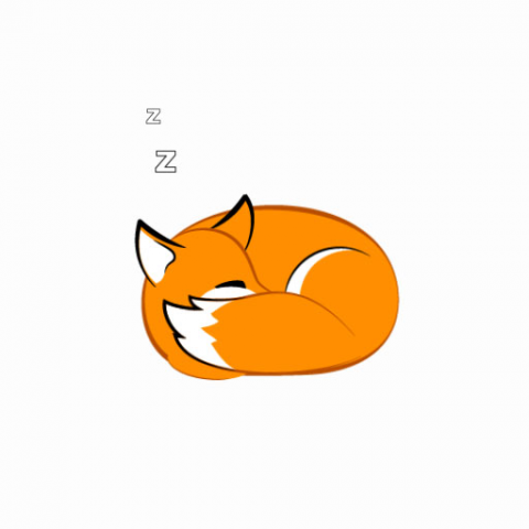 Лиса, gif
