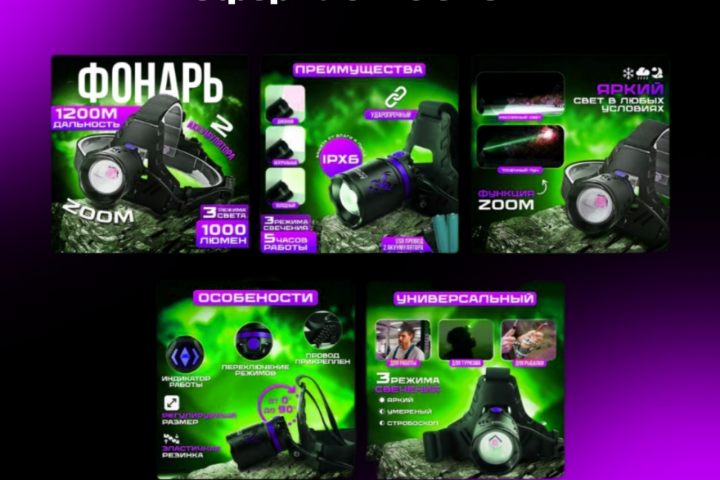 Дизайн маркетплейсов для OZON