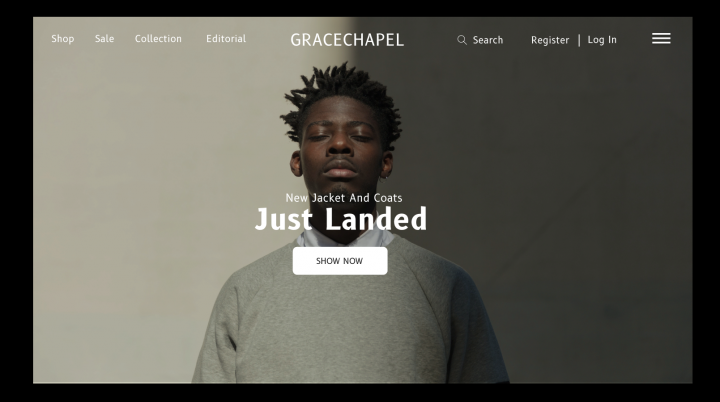 Интернет магазин одежды "GRACECHAPEL"