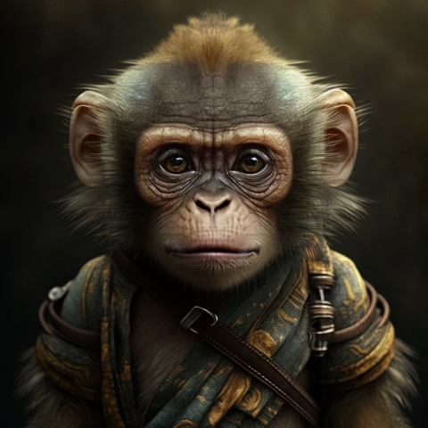 Персонаж для игры MONKEY