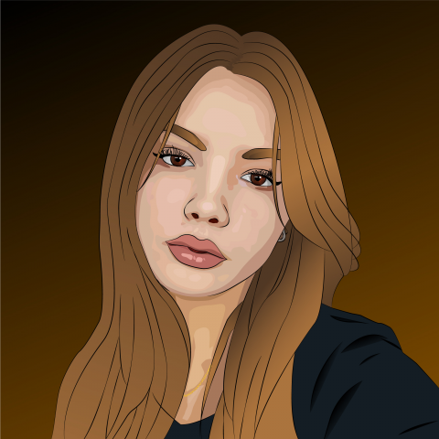 Портрет иллюстрация