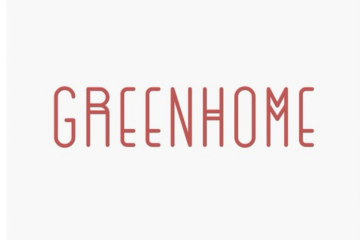 Создание логотипа для Greenhome