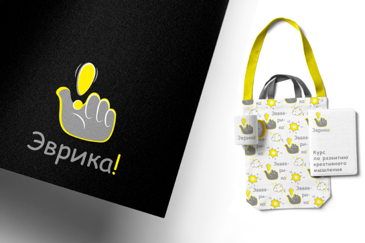Логотип для курса по развитию креативного мышления