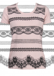 Футболка Alessandro Manzoni purpur