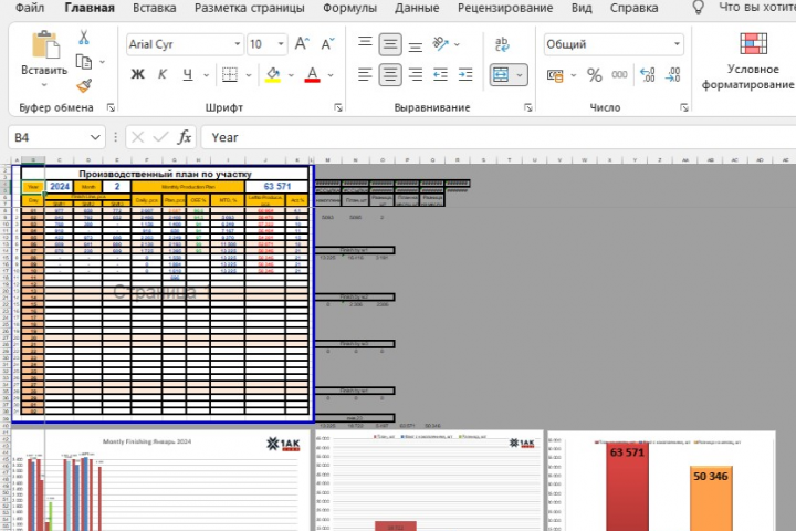 Ежемесячные отчеты