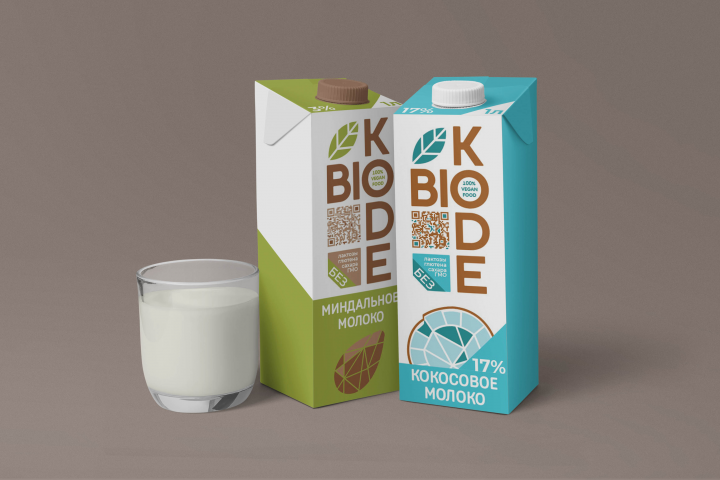 Растительное молоко BIOKODE