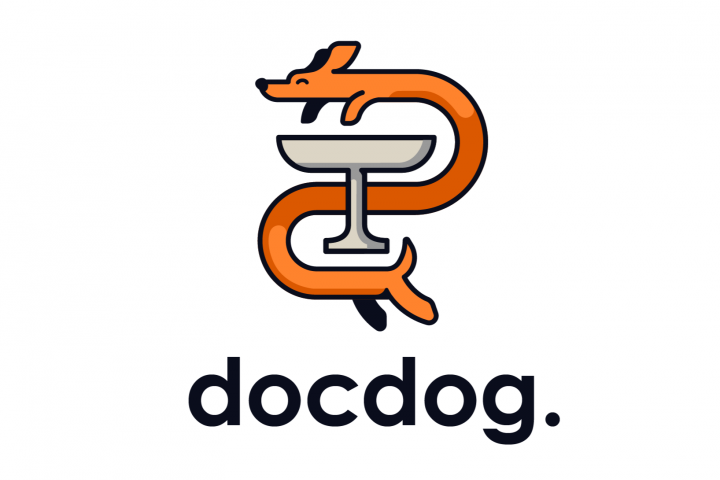 Логотип для ветеринарной клиники "docdog."