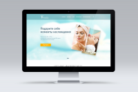 Дизайн landing page для спа салона
