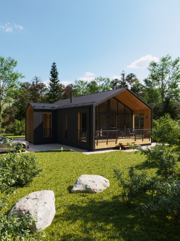 Визуализация барнхауса