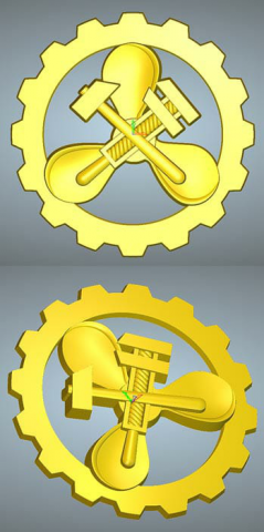 #06Модель Artcam