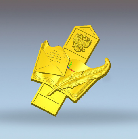 #02Модель Artcam