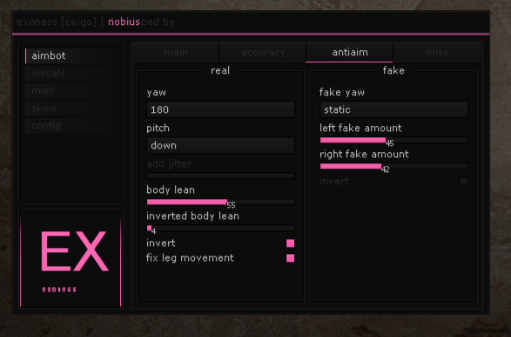 Exoness - чит на CS:GO