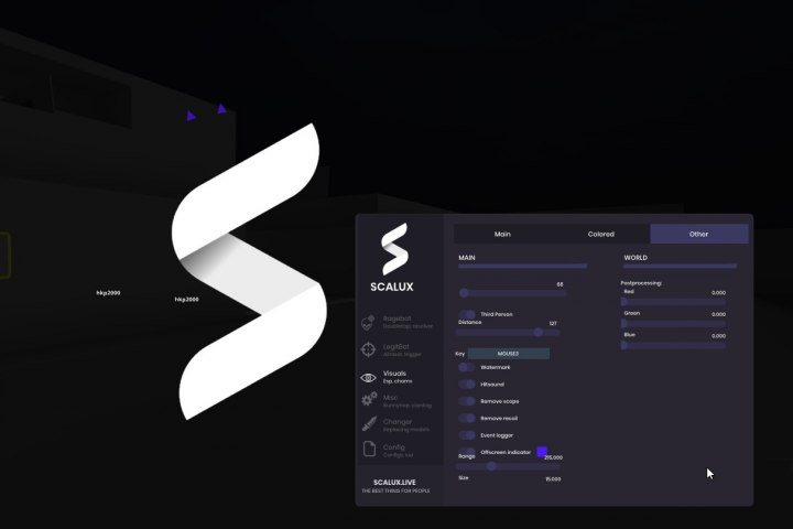SCALUX - чит проект на CS:GO